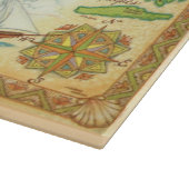 Puerto Rico kaart snijplank (Hoek)