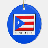 Puerto Rico Keramisch Ornament (Links)