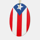 Puerto Rico Keramisch Ornament (Links)