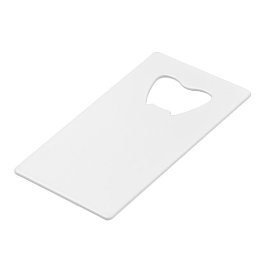 Puerto Rico Kredietkaart Flessenopener (Achterkant Gekanteld)