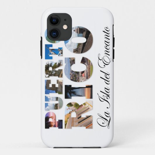 Puerto Rico La Isla Del Encanto Case-Mate iPhone Case (Achterkant)