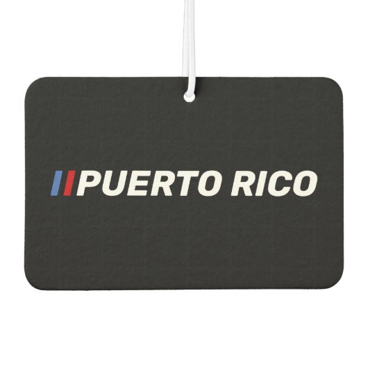 Puerto Rico Luchtverfrisser (Voorkant)