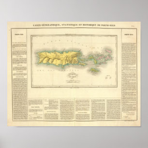 Puerto Rico, Maagdeneilanden Poster