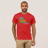 Puerto Rico - Onderdruk design T-shirt (Voorkant volledig)