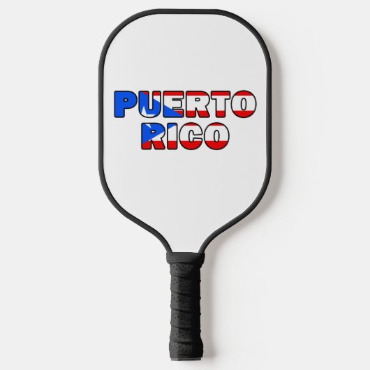 Puerto Rico Pickleball Paddle (Voorkant)