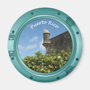 Puerto Rico Porthole Magneet