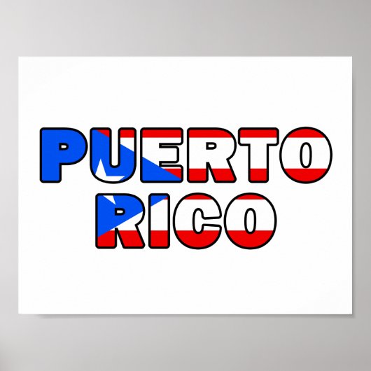 Puerto Rico Poster (Voorkant)
