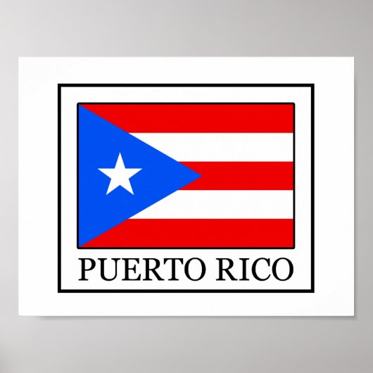 Puerto Rico Poster (Voorkant)