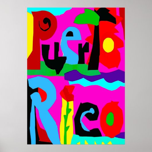 PUERTO RICO POSTER (Voorkant)