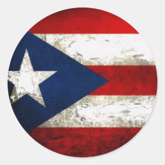 Puerto Rico Pride Ronde Sticker