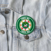 Puerto Rico Round Emblem Ronde Button 7,6 Cm (In situ)