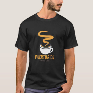 Puerto Rico Sabe a Café T-shirt