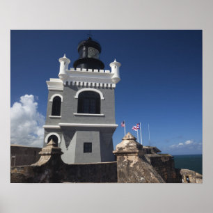 Puerto Rico, San Juan, Oud San Juan, El Morro Poster