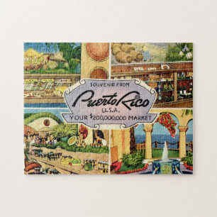 Puerto Rico-scènes Legpuzzel