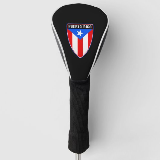 Puerto Rico Shield Golfheadcover (Voorkant)