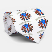 Puerto Rico - Shield Stropdas (Opgerold)
