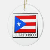 Puerto Rico-sierent Keramisch Ornament (Links)