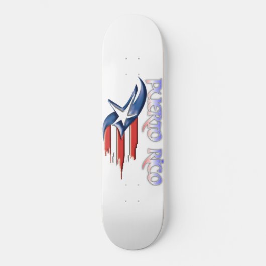 Puerto Rico Skateboard (Voorkant)
