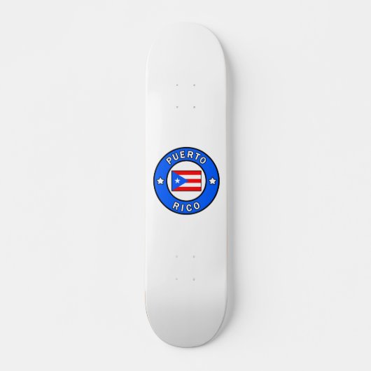 Puerto Rico Skateboard (Voorkant)