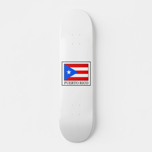 Puerto Rico Skateboard (Voorkant)