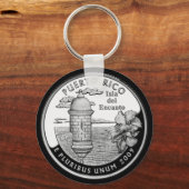 PUERTO RICO SLEUTELHANGER (Voorkant)