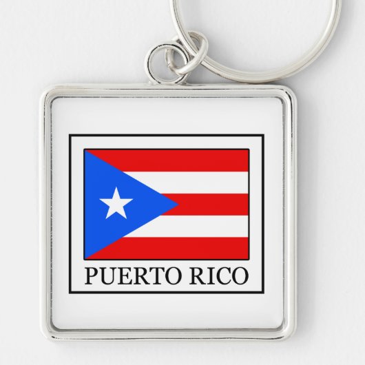 Puerto Rico Sleutelhanger (Voorkant)