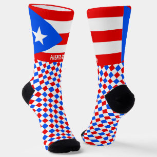 Puerto Rico Sokken, vlag mode / sport Sokken