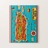 Puerto Rico Spanish 11x14 Puzzle (Vertical)