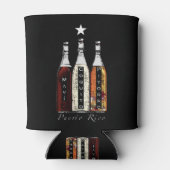 Puerto Rico Traditionele Drinken Blikjeskoeler (Achterkant)