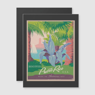 Puerto Rico vintage toerisme advertentie