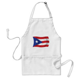 Puerto Rico Vlag Schort