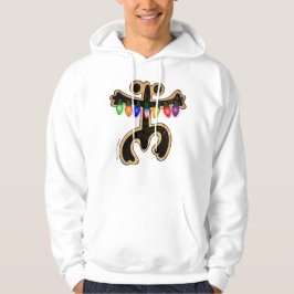 Puerto Rico Xmas Coqui Taino symbool Boricua vlag Hoodie