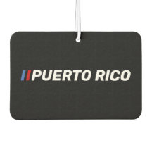 Puerto Rico Zwart | Boricua Rood & Blauwe Accent