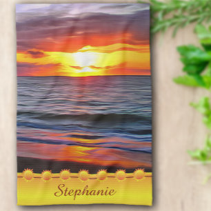 Puerto Sunset 1739 Theedoek