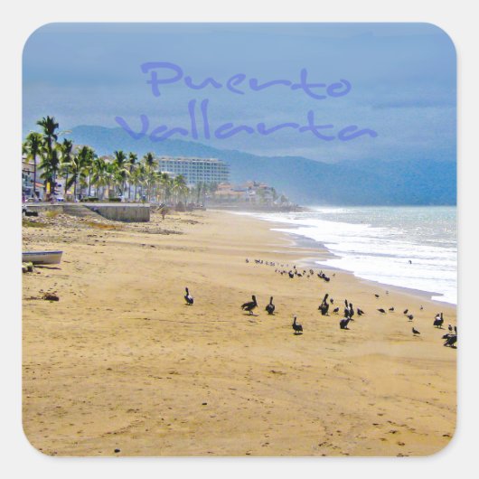 Puerto Vallarta 2 Sticker (Voorkant)