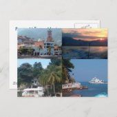 Puerto Vallarta briefkaart (Voorkant / Achterkant)