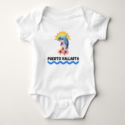 Puerto Vallarta Dolphin Romper (Voorkant)