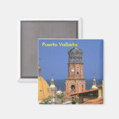 Puerto Vallarta magneet (Voorkant / Achterkant)