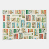 Puerto Vallarta Matchbook Pattern Tea Towel Theedoek (Horizontaal)