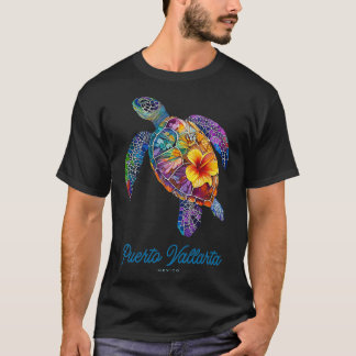 Puerto Vallarta Mexico Reizen Souvenir Zee T-shirt
