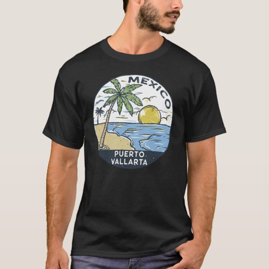 Puerto Vallarta Mexico T-shirt (Voorkant)