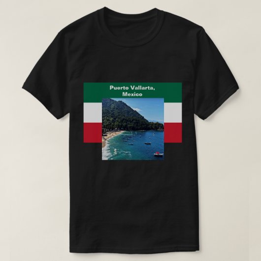 Puerto Vallarta, Mexico T-shirt (Design voorkant)
