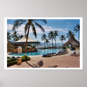 Puerto Vallarta Resort Pool Poster