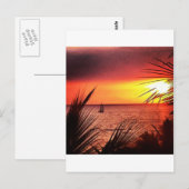 Puerto Vallarta Sunset Briefkaart (Voorkant / Achterkant)