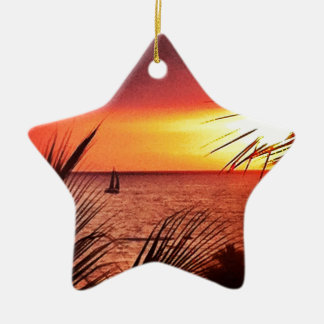 Puerto Vallarta Sunset Keramisch Ornament