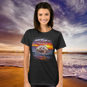 Puerto Vallarta Zonsondergang Familie Vakantie Fot T-shirt