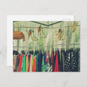 Puesto de ropa briefkaart (Voorkant / Achterkant)