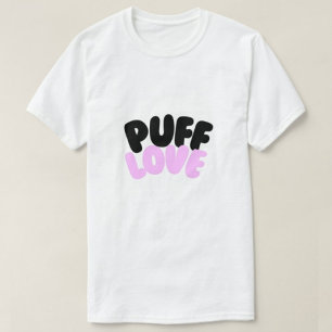 Puff Love Modern White Hommes tshirts