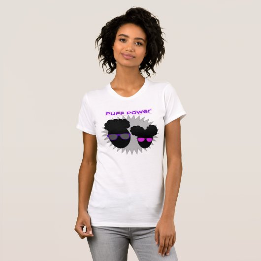 Puff Power Duo T-shirt Moeder (Voorkant volledig)