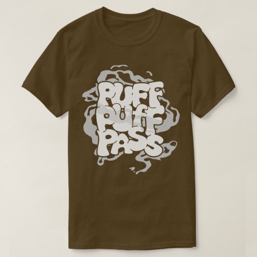 Puff Puff Pass T-shirt (Design voorkant)